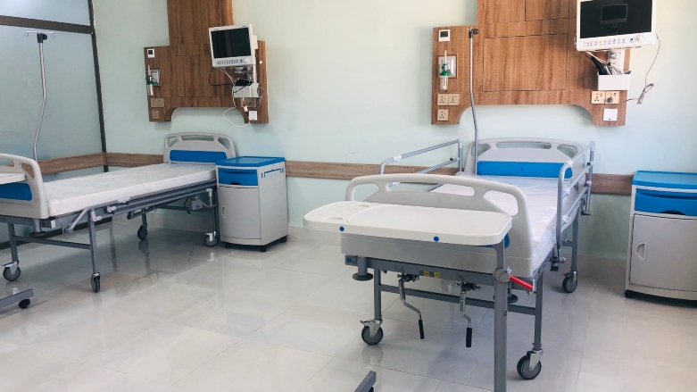 نەخۆشخانەیەکی تایبەت بە کۆرۆنا رادەستی تەندروستیی گەرمیان دەکرێت  